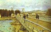 Alfred Sisley Woodbridge at Argenteuil oil painting artist